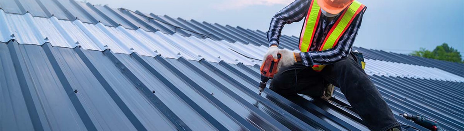 Roofing work illustration from the supplied GLOKE profile